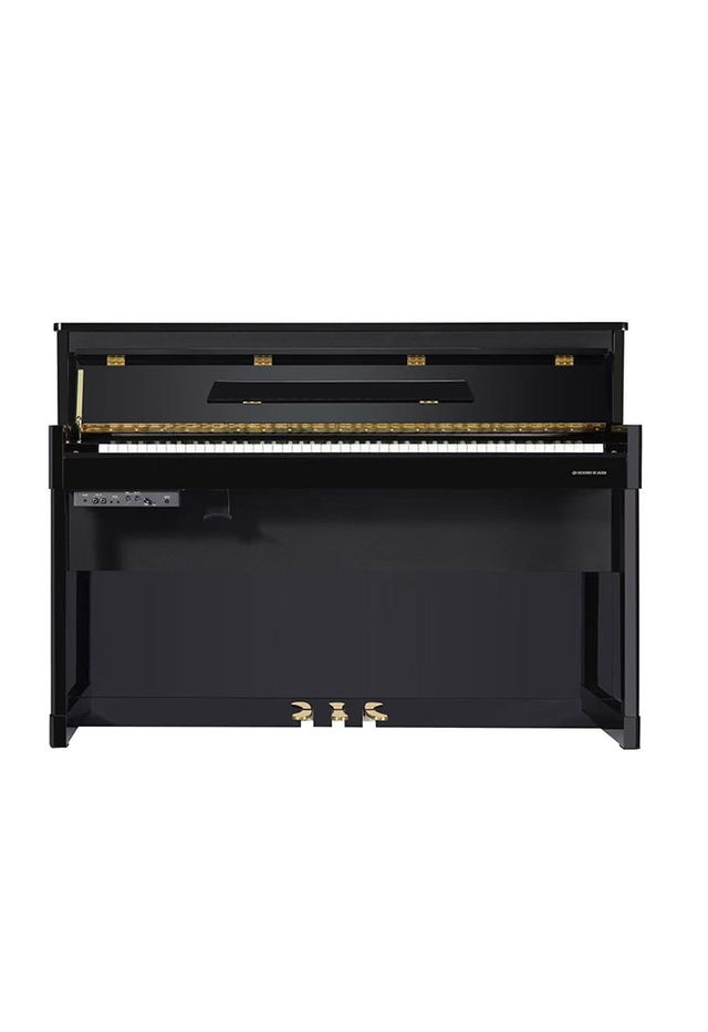 DP9001 Piano digital híbrido de alto brillo de alto brillo pulido.