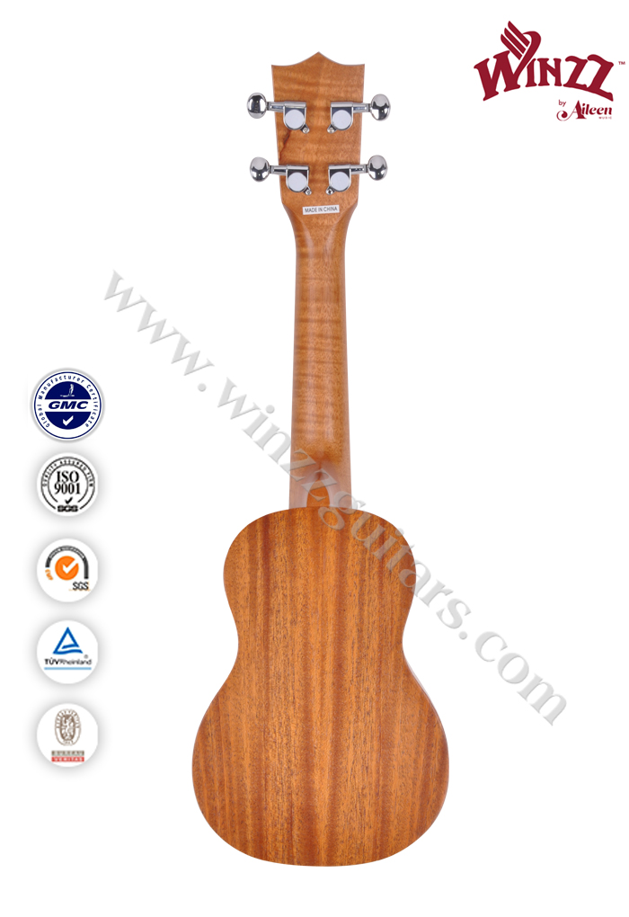 Venta al por mayor de 21 pulgadas OEM soprano ukulele (AU10L-21)