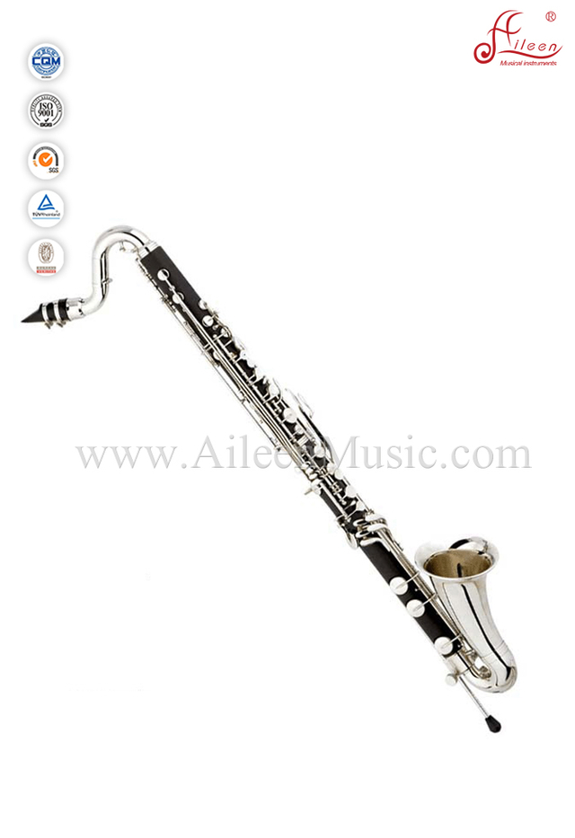Clarinete bajo profesional de goma dura Bb de 20 teclas (BCL3001)