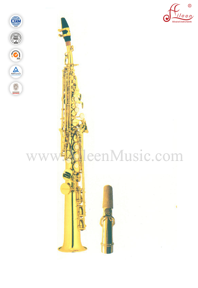 Tecla Bb de saxofón soprano para reproductores de niños adultos (SP2011G)