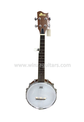26 "5 cuerdas sapele plywood resonator Travel banjo (ABO125)