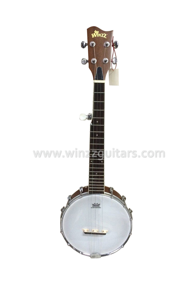 26 "5 cuerdas sapele plywood resonator Travel banjo (ABO125)