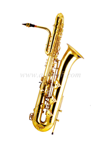 [Aileen] Saxofón bajo bB acabado lacado (BSP-M320G)