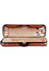 Estuche rígido para violín de madera rectangular Oxford 4/4 (CSV1602)
