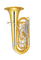 Tuba de 4 pistones frontales 3/4 (grado general) (TU-G4320G-SSY)