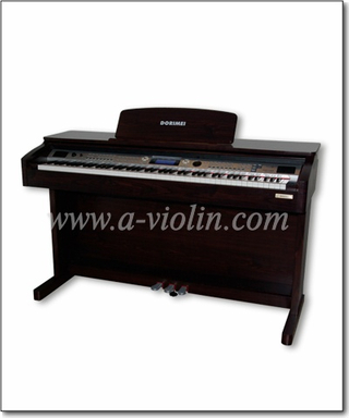 Piano digital negro 88 Hammer Keyboard Piano vertical (DP609)