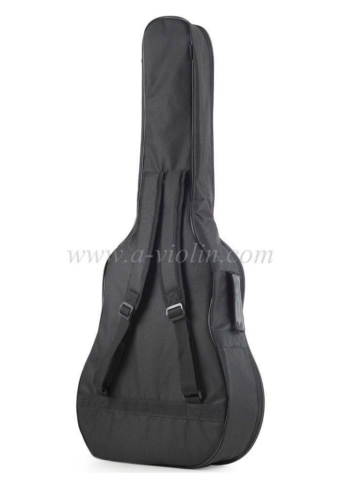 Funda para guitarra acústica negra con relleno de 41' y 5 mm (BGF615)