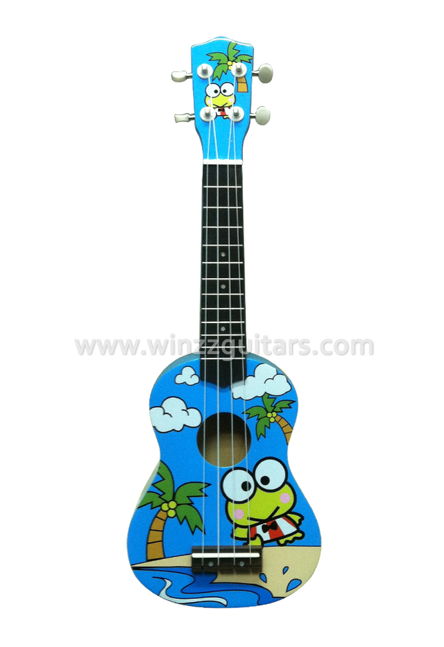 21 "calcomanías patrón diseño soprano ukulele (AU01R-D)