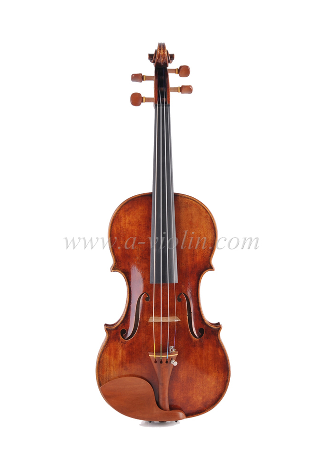 4/4 materiales europeos violín arce flameado violín chino de alta calidad (VH600EM)