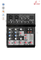 Consola mezcladora de mezclador de alta calidad profesional Ultra Low Nosie 6 Channles (AMS-E602)