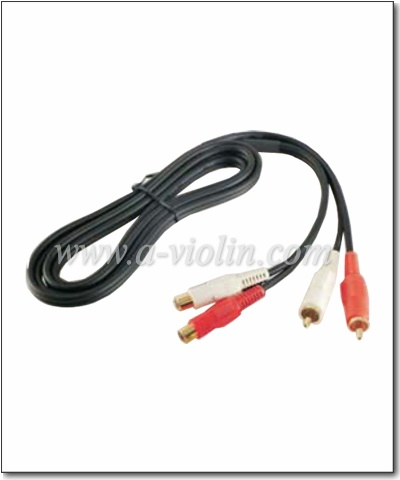 Cable A / V chapado en oro RCA