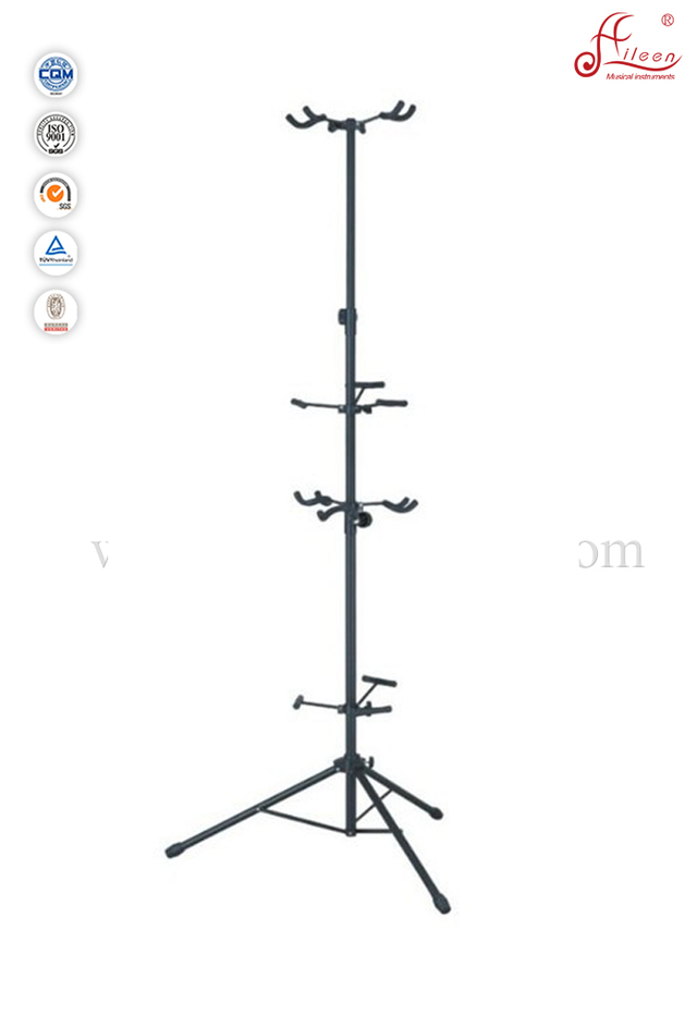 Soporte de guitarra múltiple plegable para seis guitarras (STG106-2)