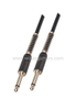 Cable de guitarra con protección en espiral negra de PVC de 3M de longitud (AL-G030)