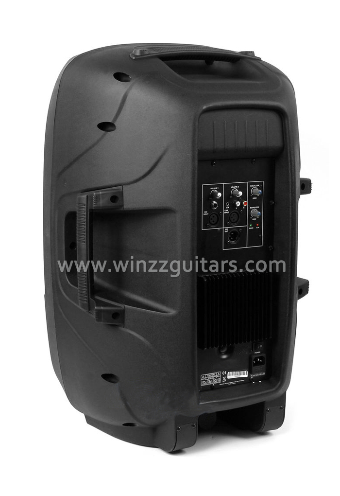 Altavoz PA de gabinete de plástico con woofer de potencia de 120W (PS-1512AP)