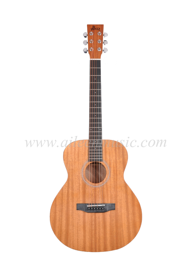 36 "GS Mini Style Guitarra de viaje Guitarra acústica para estudiantes de alta calidad (AF77L-GSM)