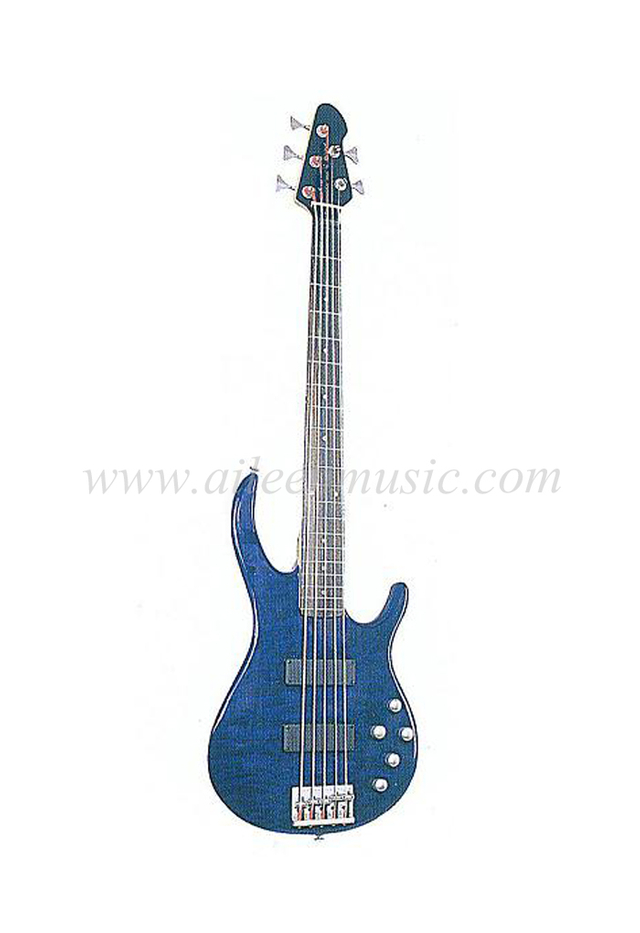 Bajo eléctrico de madera maciza de 5 cuerdas (EBS310)