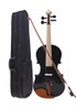 Violín sólido 4/4-1/8 con puente y colofonia para estudiantes (VG105EW)