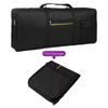 Bolsa dura portátil negra para teclado de piano de 88 teclas (BGDP610)