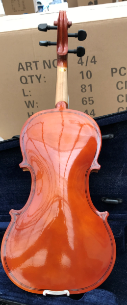 4/4-1/8 Estudiante violín-contrachapado con estuche y arco(VG001L)