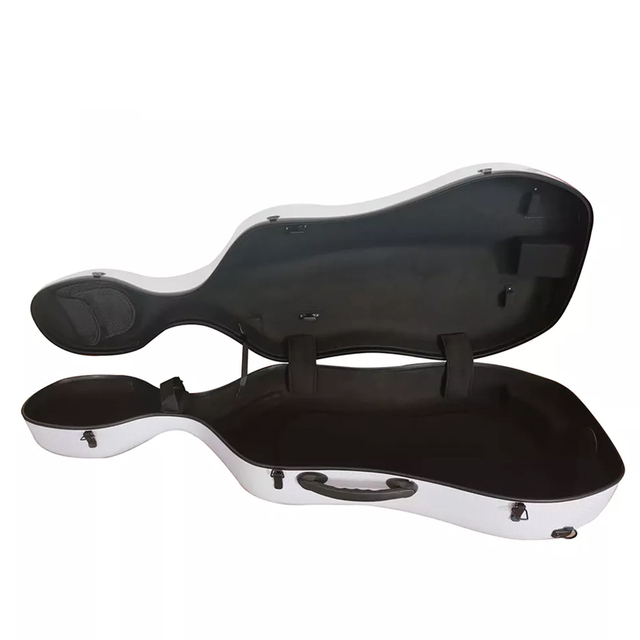 Estuche para violonchelo en color brillante/mate 4/4-1/4 Carcasa de plástico compuesto (CSV-P305/P305M)