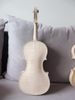 Violín blanco sin terminar para luthier fabricante de violines, violín sin barnizar (V100W)