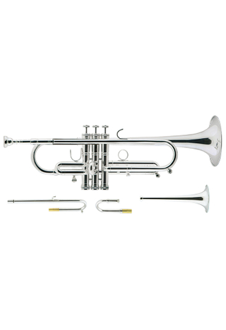 Trompeta bB Key de alto grado (TP-H380S)