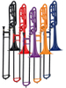  Trombón modificado bB/F ABS 1 válvula - varios colores (TB220P)