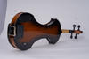 Violín eléctrico 4/4 de tamaño completo tilo con arco de palo de Brasil (VE502)