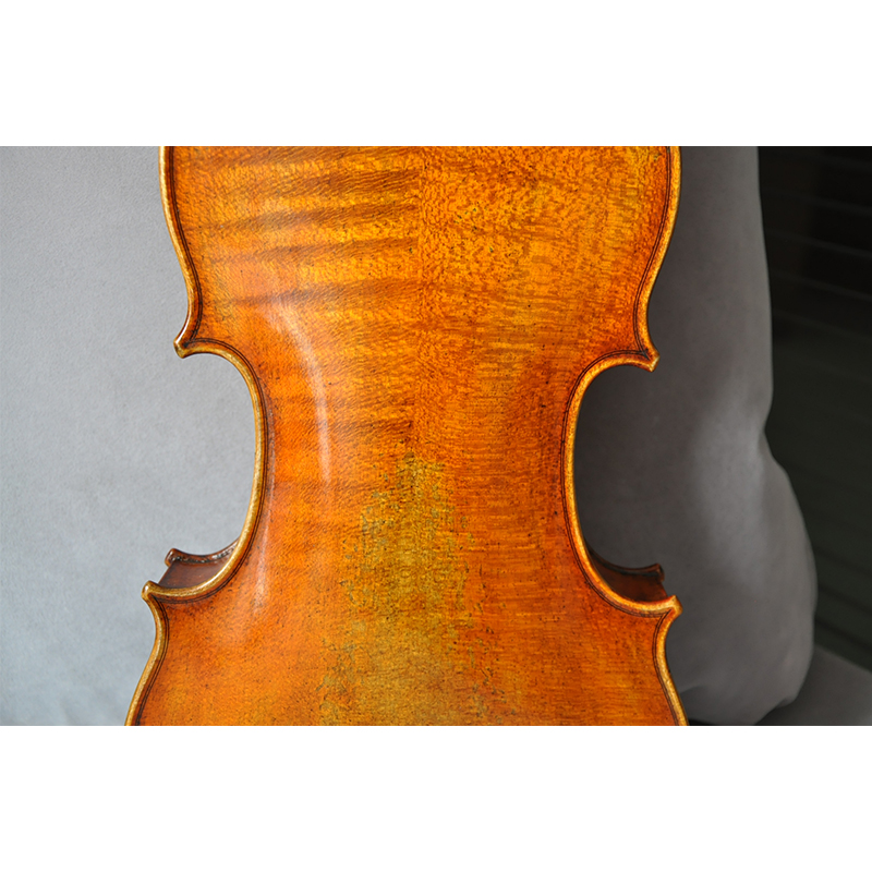 Violín maestro hecho a mano por expertos, violín antiguo 4/4 (VHH1100)