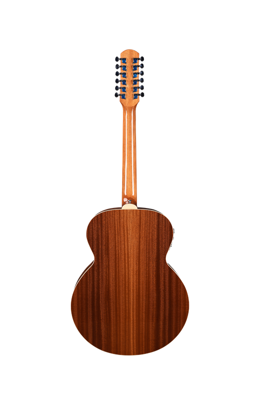 AFM17E-J-12 Guitarra acústica Jumbo de 12 cuerdas con acabado de alto brillo