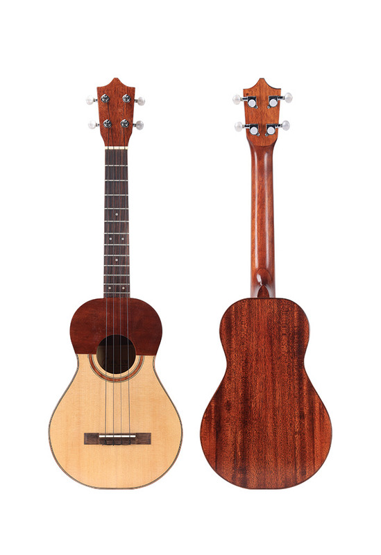 AFV17-12 Popular Solid Spruce Top Four Strings Guitarra venezolana