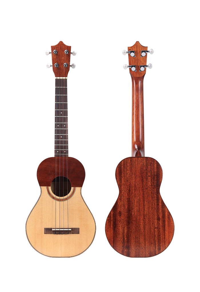 AFV17-12 Popular Solid Spruce Top Four Strings Guitarra venezolana