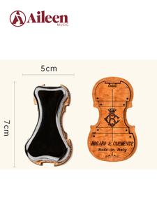 Bogaro&Clemente Colofonia para violonchelo con forma de violín negra