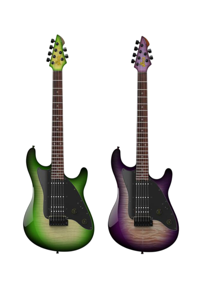 WGS150MF Professional Winzz Design Gravity Series S Model Pro Glossy Edintre Guitarra eléctrica