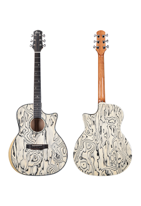 WAG905CE Nuevo instrumento musical 41 'Winzz Material exótico Guitarra acústica 