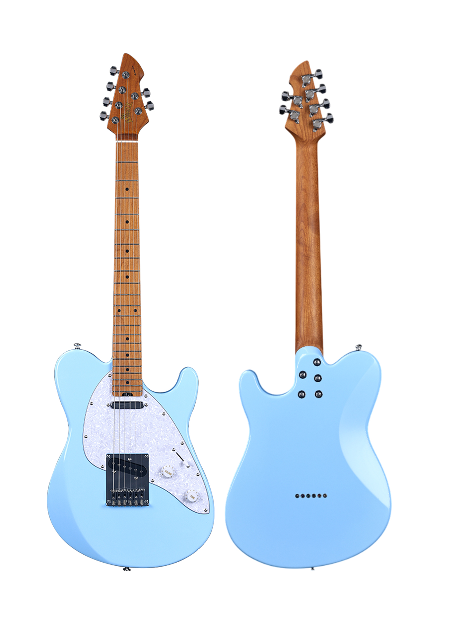 Winzz Design Gravity Series 4+2 Tuners de bloqueo de alta calidad Instrumentos de cuerda Guitarra eléctrica