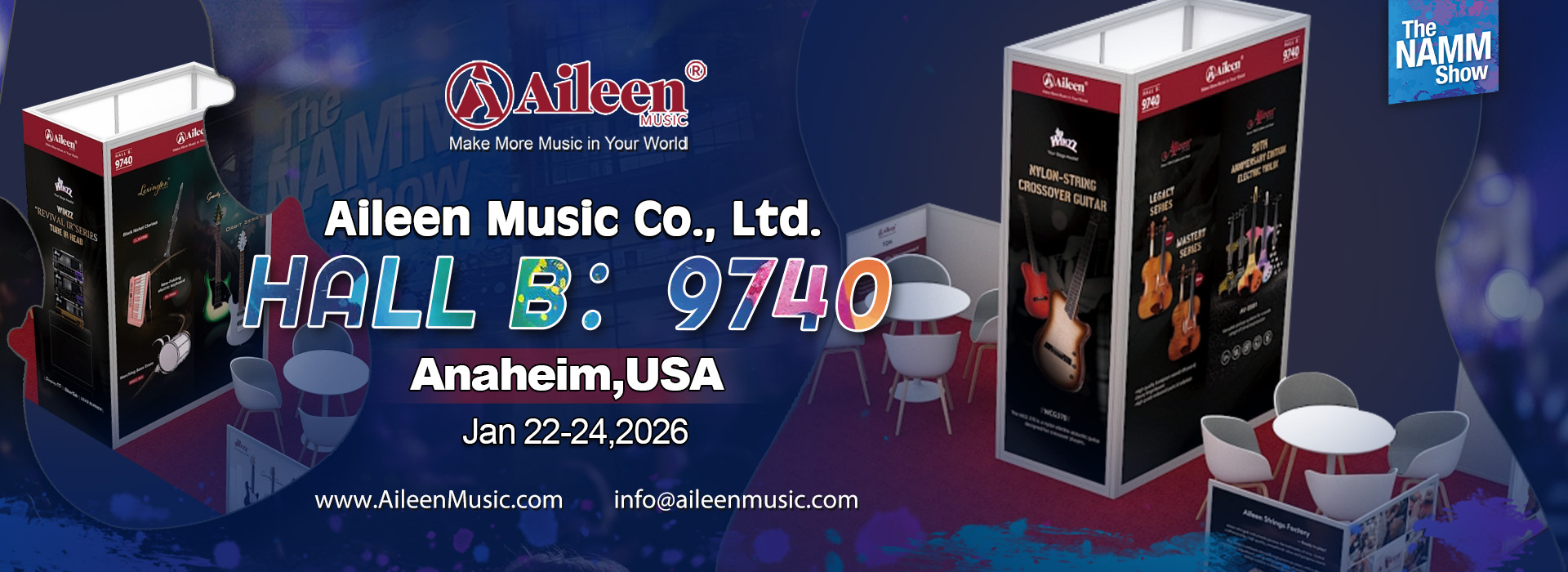 2026 Namm Show- Aileen Banner musical2