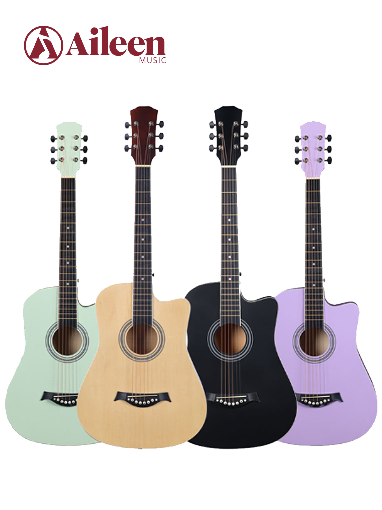 Guitarra acústica de nivel básico de 38'' AF38ALC 