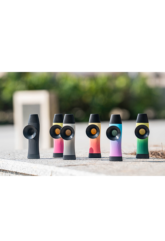 KZ100 Nuevo colorido ABS Cuerpo ABS Cubo amigable Kazoo