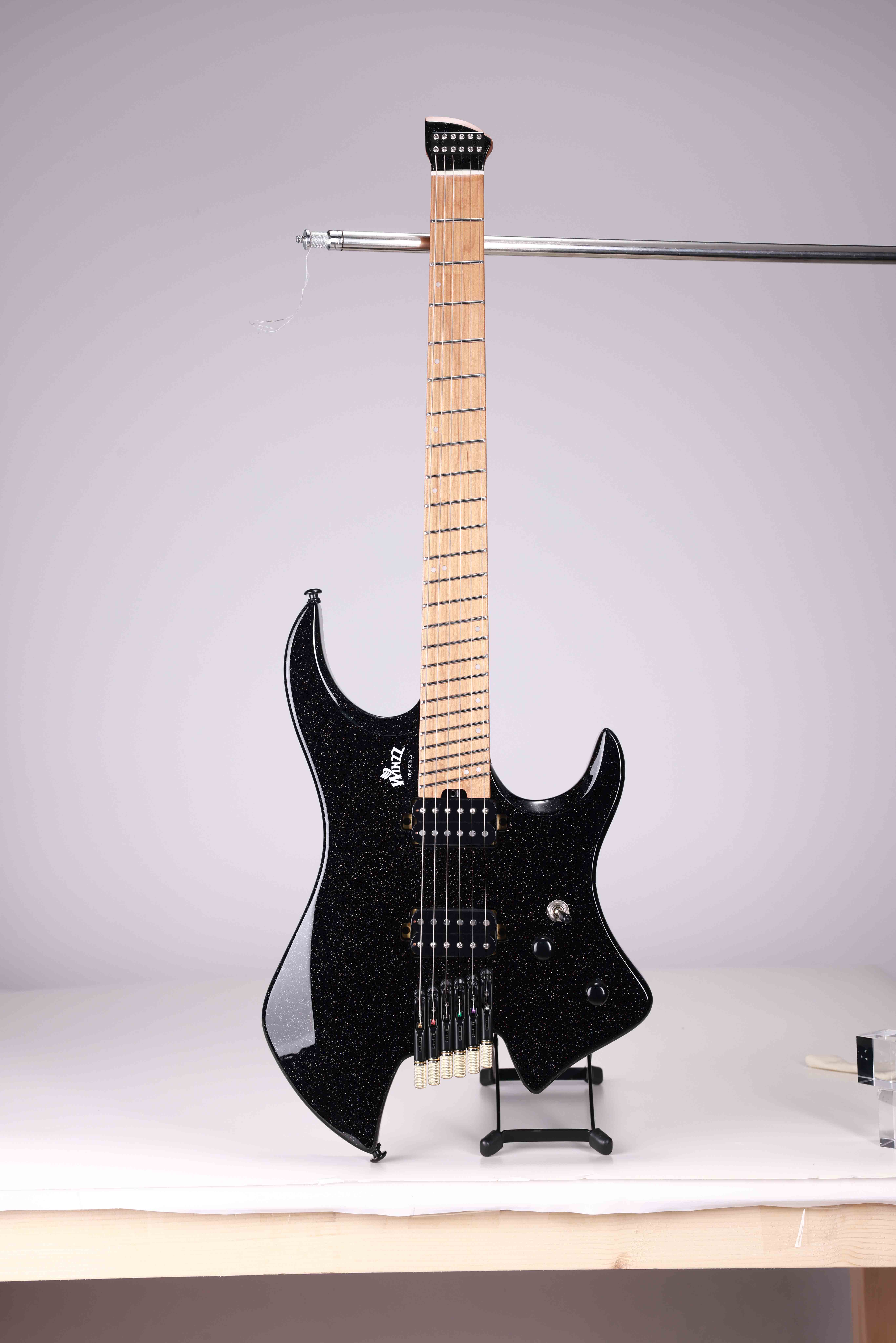 WINZZ Lyra Series Guitarra eléctrica con cuerpo Okoume WLH100