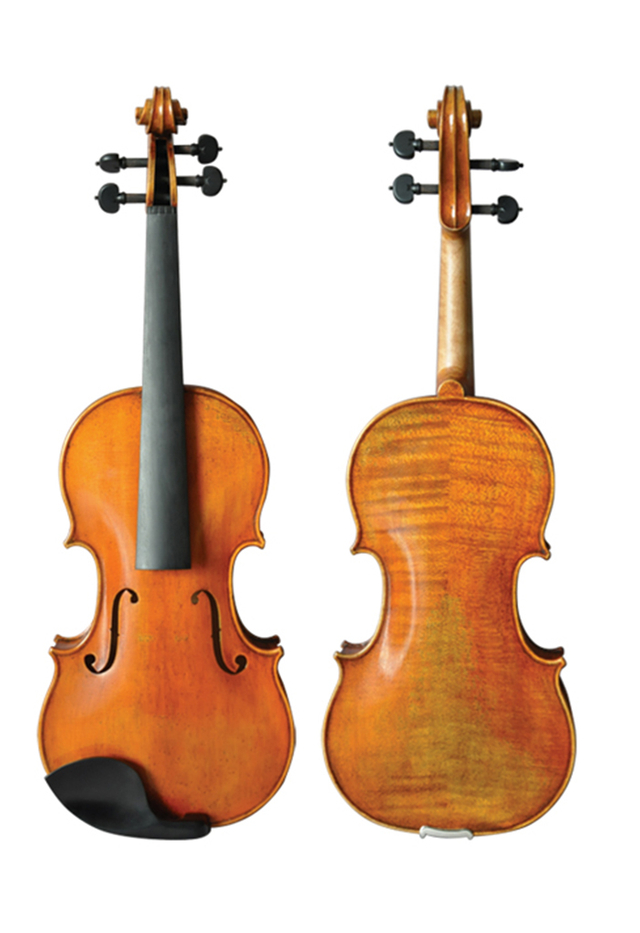 Violín maestro hecho a mano por expertos, violín antiguo 4/4 (VHH1100)