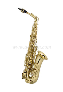 Exquisito saxofón alto lacado en oro a la venta (ASP-G400G)