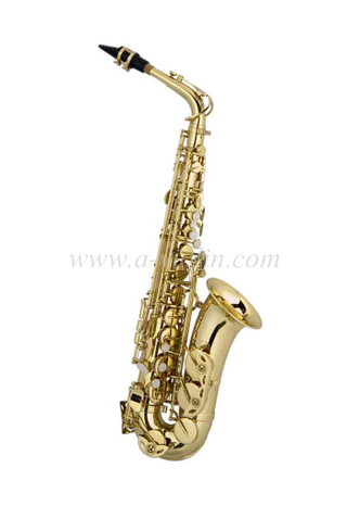Exquisito saxofón alto lacado en oro a la venta (ASP-G400G)