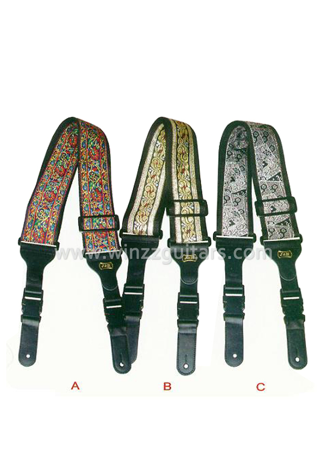 Correa hermosa de la guitarra de la sublimación del poli del algodón (SCP1783)