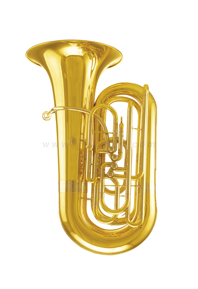 Tuba de 4 pistones frontales 5/4 (intermedio) (TU-M4350G-SSY)