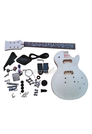 Kits de guitarra eléctrica DIY estilo LP de alta calidad (EGR200A-W1)
