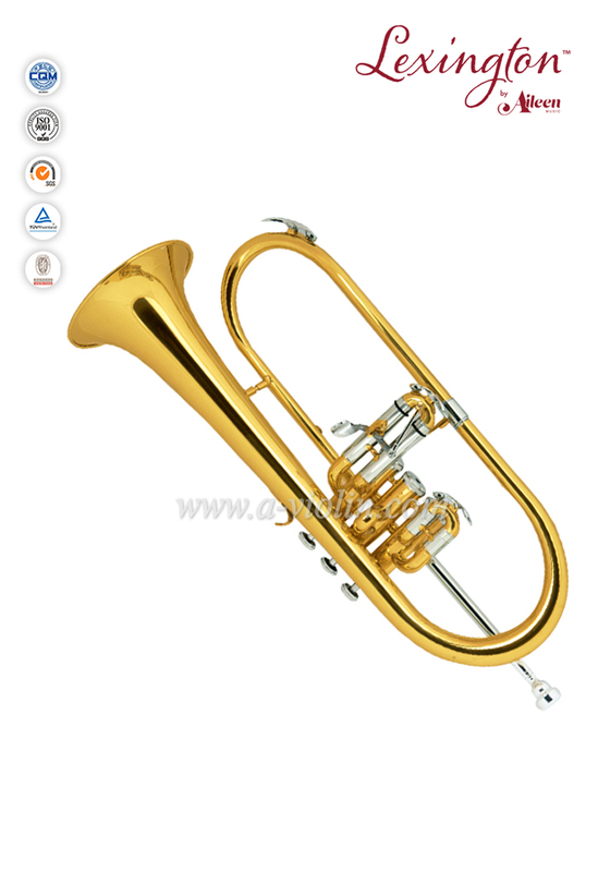 Bb Key Latón amarillo Monel Piston Cupronickel jinbao flugelhorn