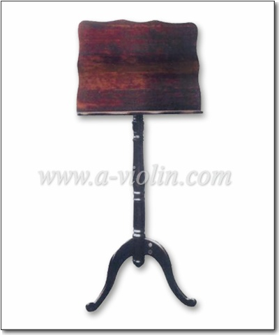 Buen soporte de partituras antiguas de madera plegable (MS303)