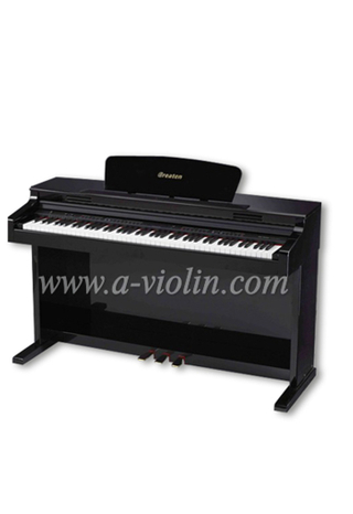 Barniz negro brillante 88 teclas piano digital vertical (DP890A)