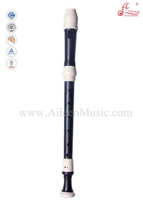 Flauta del registrador del alto estilo del barroco del color ABS (RE2238B)